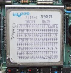 Intel 7114 bubble memory module