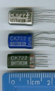 CK722 transistors