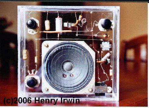Henry Irwin's radio