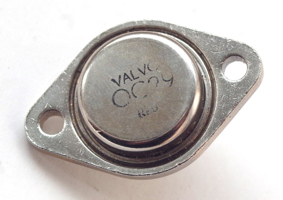 Valvo OC29 transistor