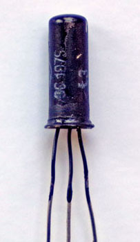 Black Tungsram OC1079 transistor