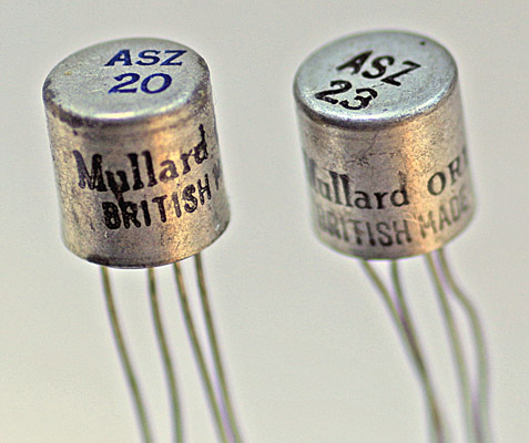 ASZ20 and ASZ23 transistors